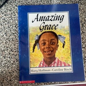 Scholastic Amazing Grace Book - Blue Cover